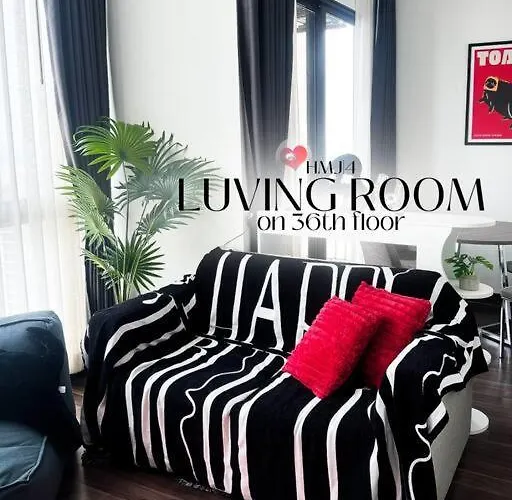 Hmj4 2Br Stylish Apartment On 36Th Floor Kkc City Center